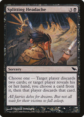 Enxaqueca Dilacerante / Splitting Headache - Magic: The Gathering - MoxLand