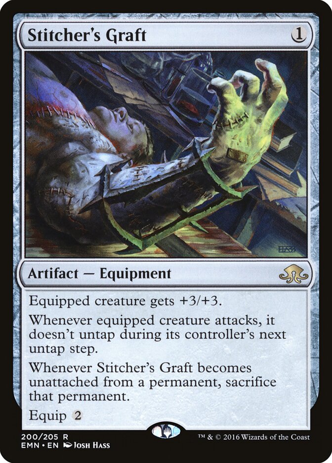 Enxerto do Suturador / Stitcher's Graft - Magic: The Gathering - MoxLand