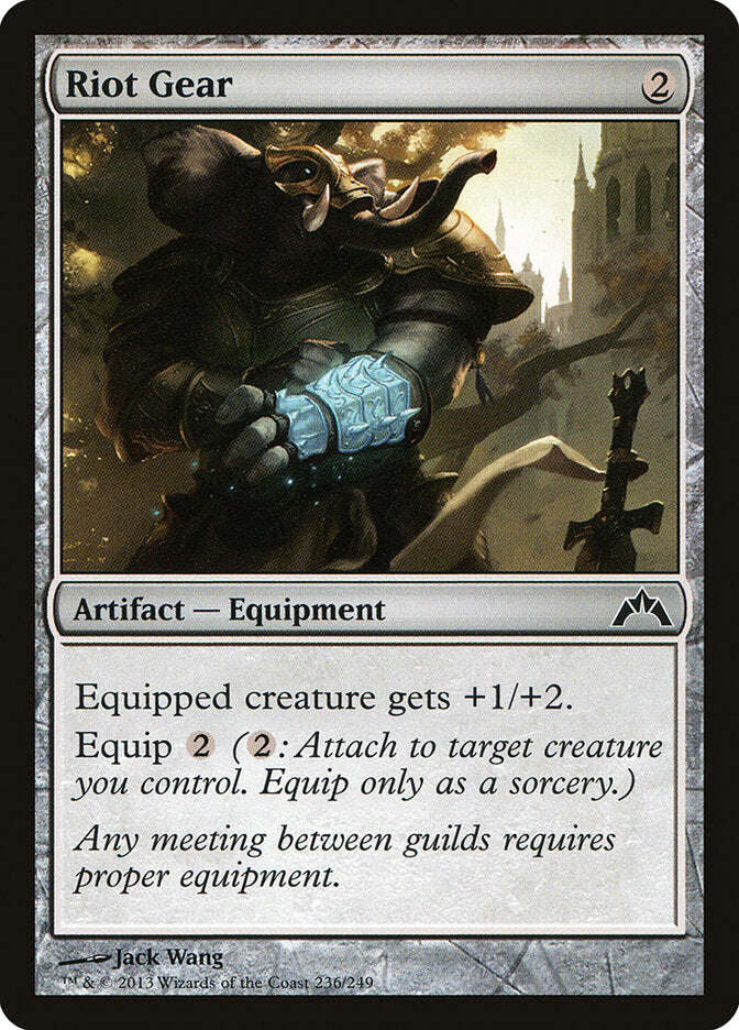 Equipamento de Briga / Riot Gear - Magic: The Gathering - MoxLand