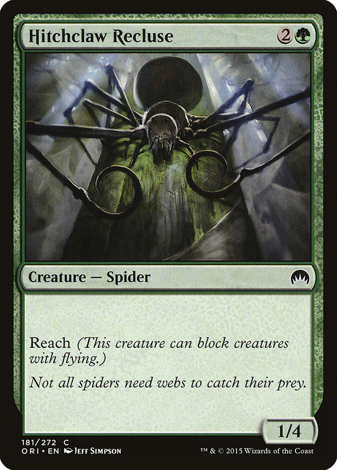Eremita Garra de Gancho / Hitchclaw Recluse - Magic: The Gathering - MoxLand