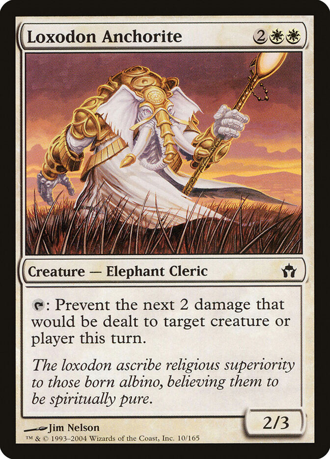 Ermitão Loxodonte / Loxodon Anchorite - Magic: The Gathering - MoxLand
