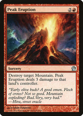 Erupção do Pico / Peak Eruption - Magic: The Gathering - MoxLand