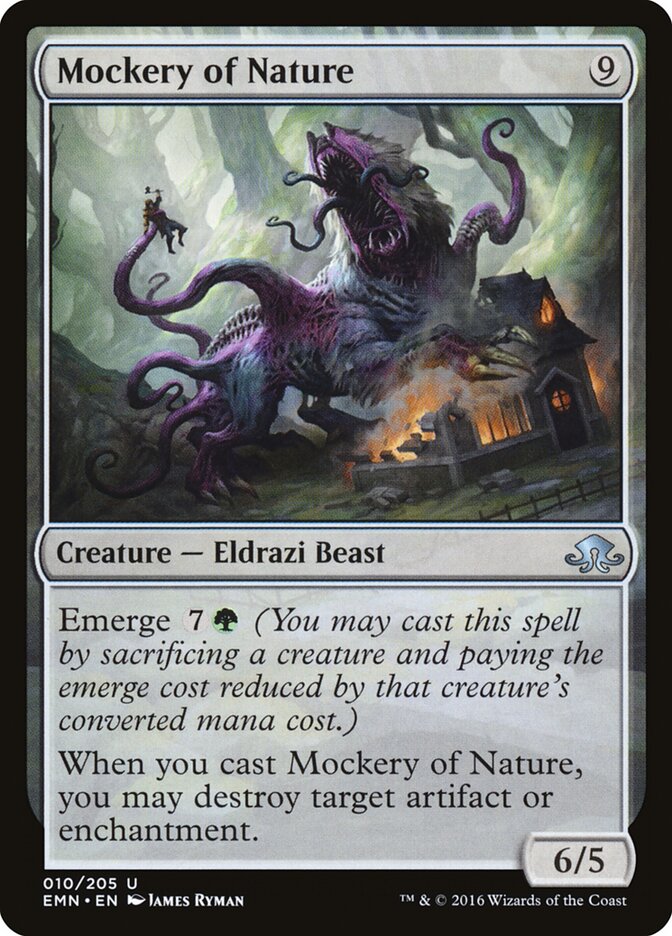 Escárnio da Natureza / Mockery of Nature - Magic: The Gathering - MoxLand