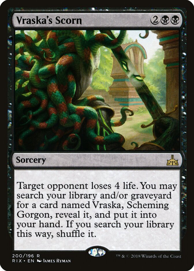 Escárnio de Vraska / Vraska's Scorn - Magic: The Gathering - MoxLand