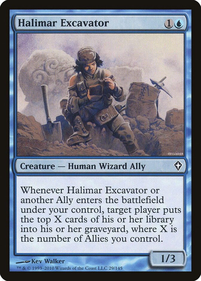 Escavador de Halimar / Halimar Excavator - Magic: The Gathering - MoxLand