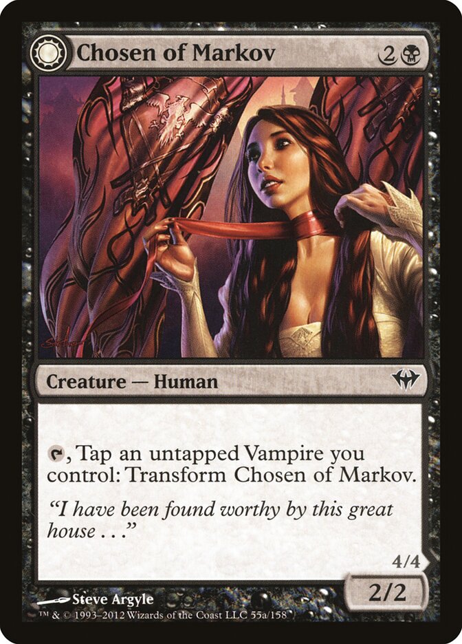 Escolhida de Markov / Chosen of Markov - Magic: The Gathering - MoxLand