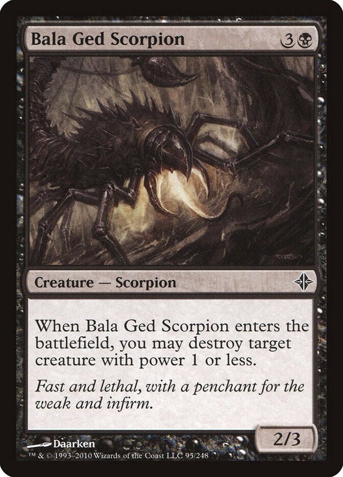 Escorpião de Bala Ged / Bala Ged Scorpion - Magic: The Gathering - MoxLand