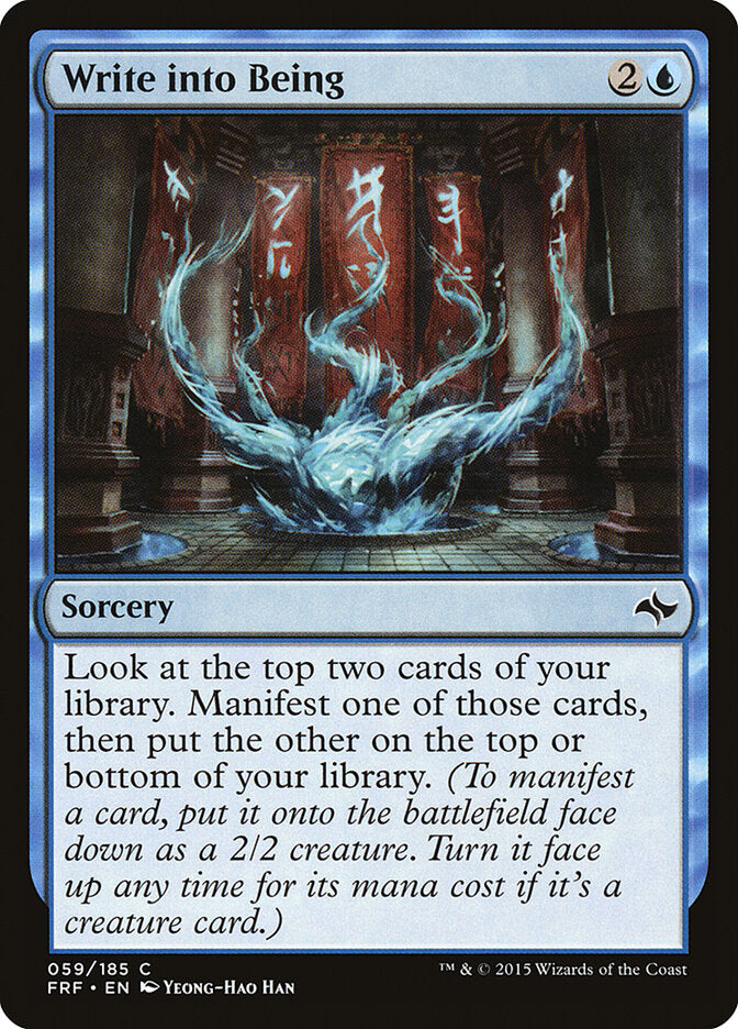 Escrever Existência / Write into Being - Magic: The Gathering - MoxLand