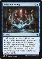 Escrever Existência / Write into Being - Magic: The Gathering - MoxLand