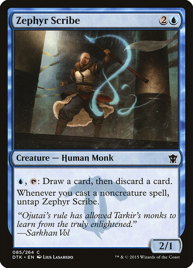 Escriba Zéfiro / Zephyr Scribe - Magic: The Gathering - MoxLand