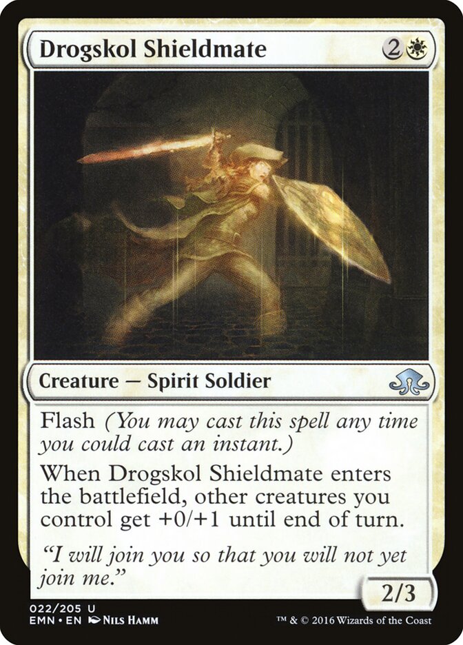 Escudeira Drogskol / Drogskol Shieldmate - Magic: The Gathering - MoxLand