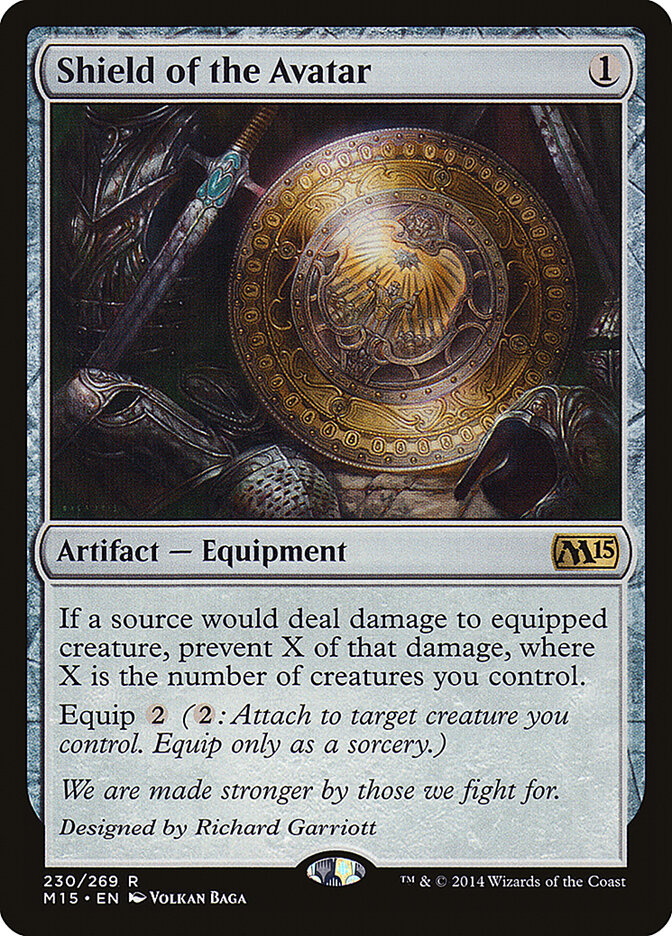 Escudo do Avatar / Shield of the Avatar - Magic: The Gathering - MoxLand