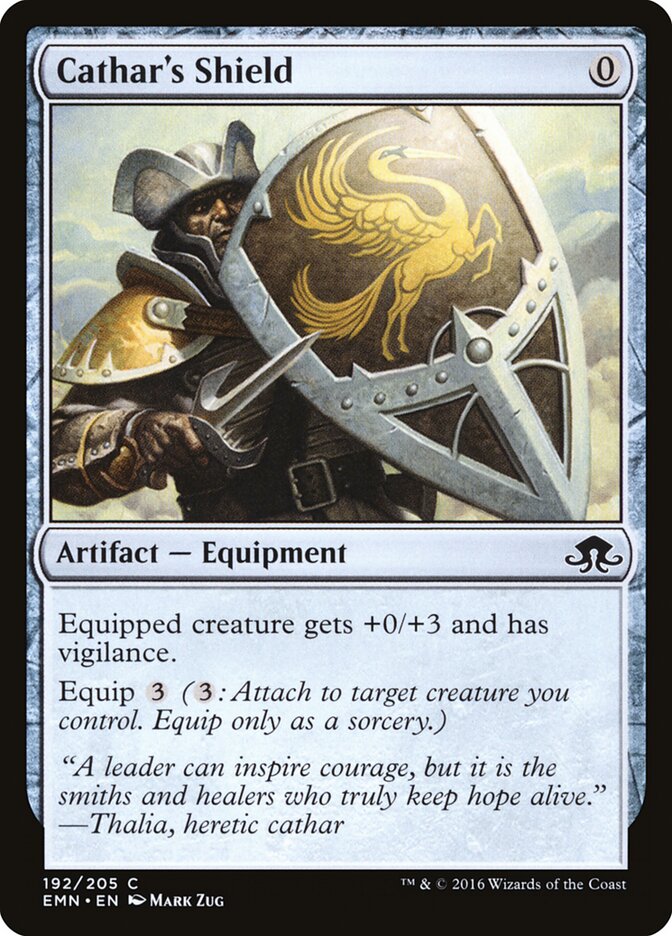 Escudo do Cátaro / Cathar's Shield - Magic: The Gathering - MoxLand