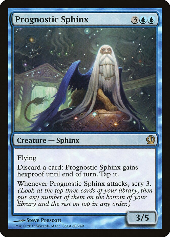 Esfinge Prognóstica / Prognostic Sphinx - Magic: The Gathering - MoxLand