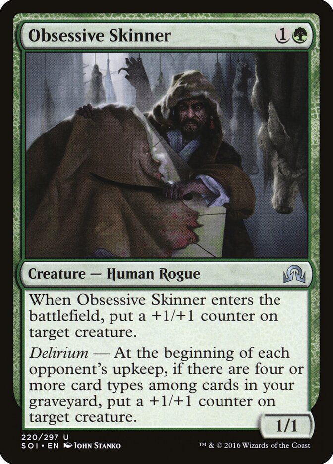 Esfolador Obsessivo / Obsessive Skinner - Magic: The Gathering - MoxLand