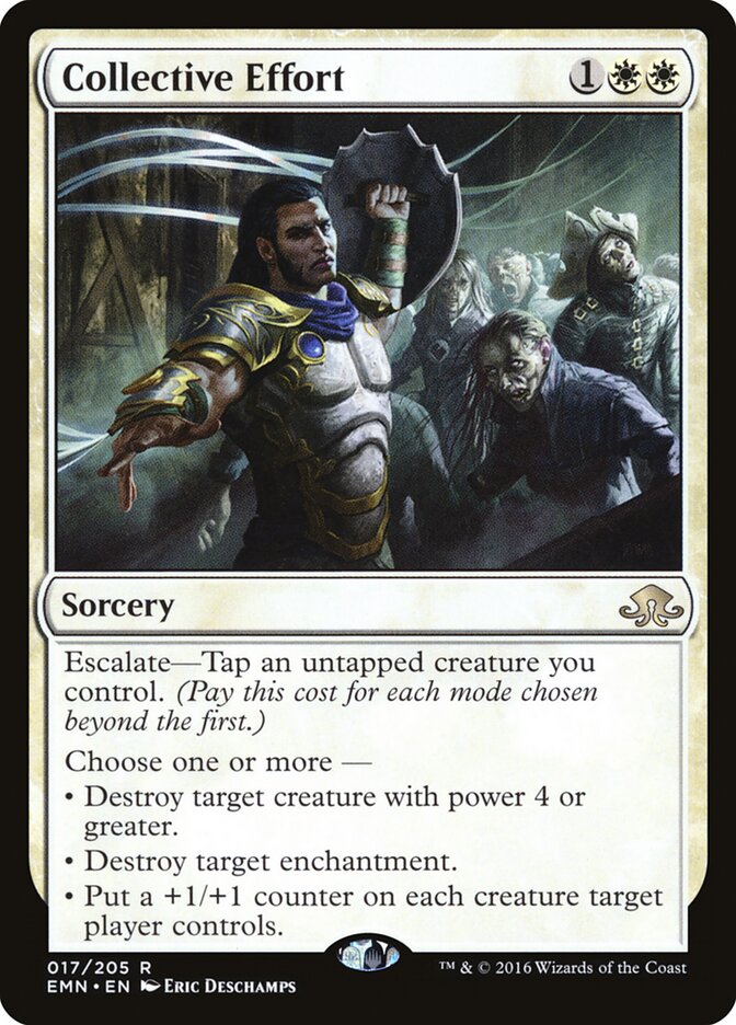 Esforço Coletivo / Collective Effort - Magic: The Gathering - MoxLand