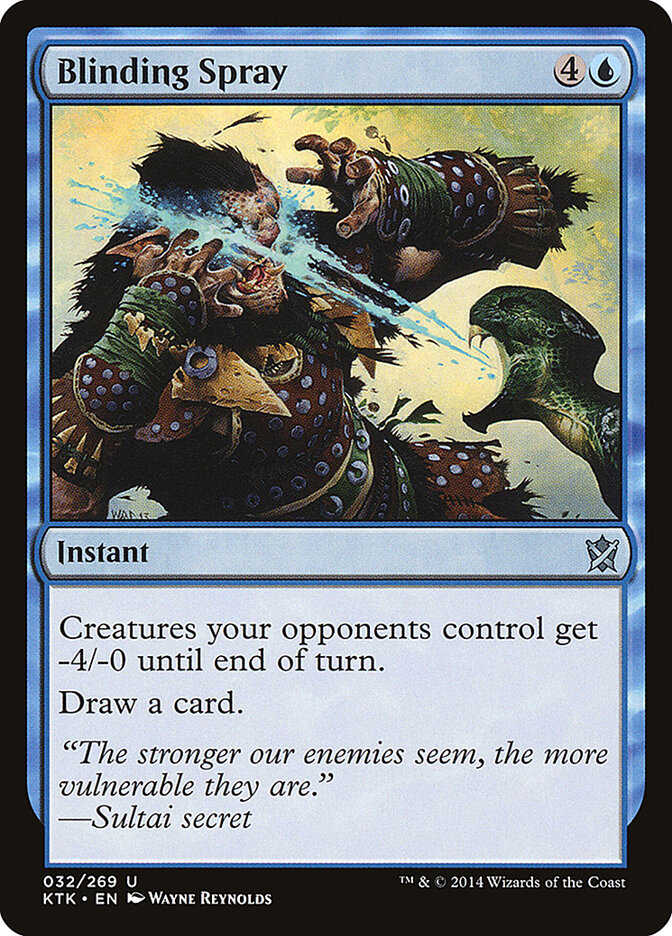 Esguicho Cegante / Blinding Spray