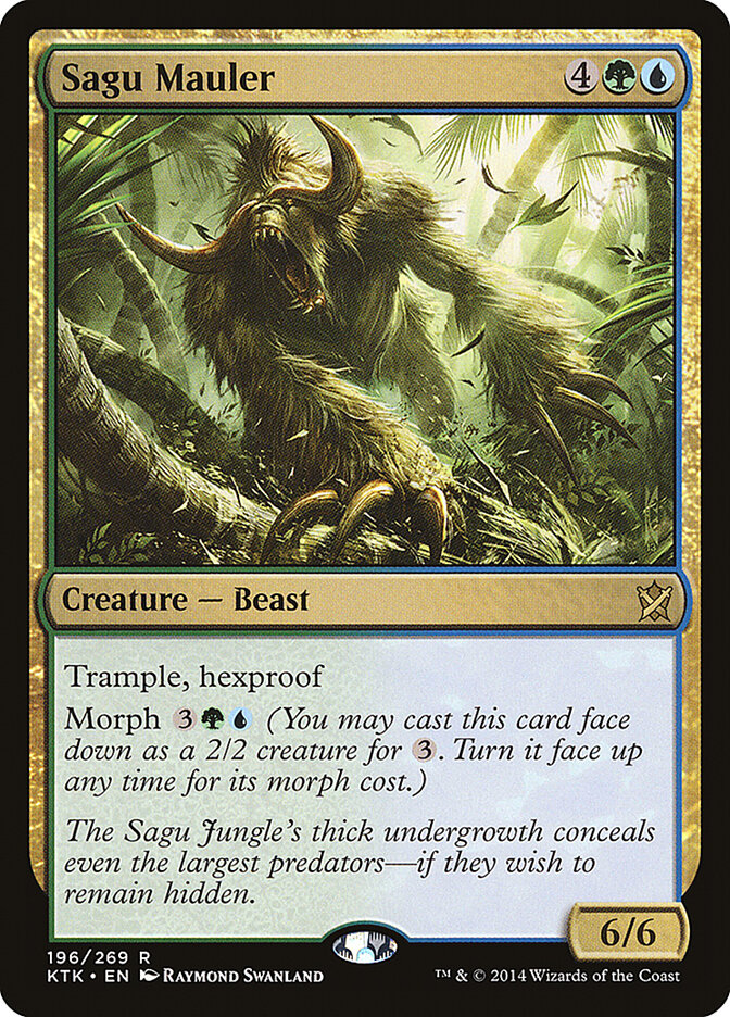 Esmagador de Sagu / Sagu Mauler