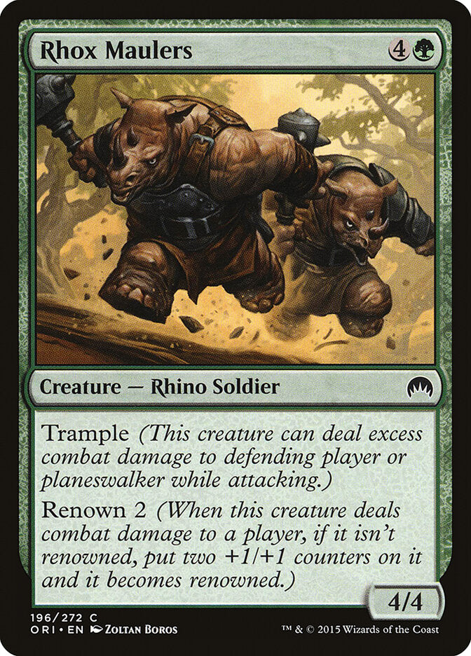 Esmagadores Rhox / Rhox Maulers