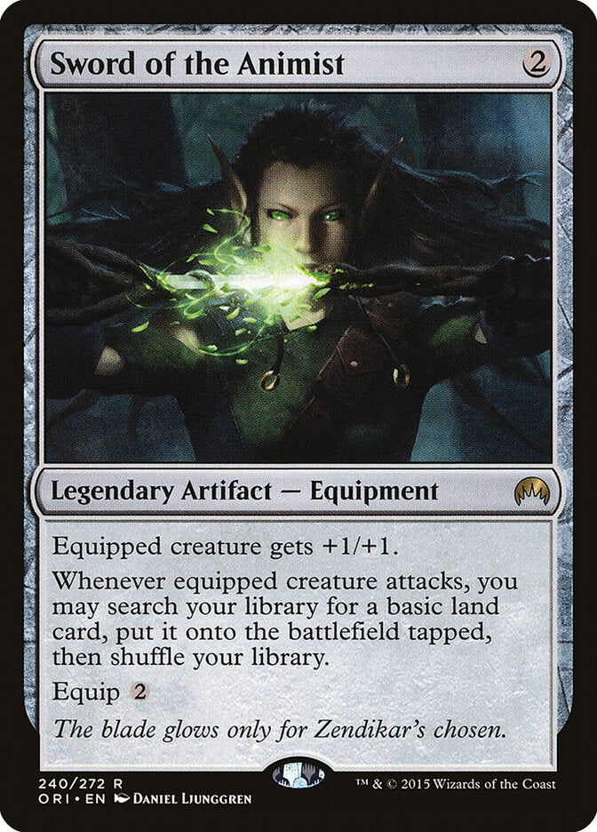 Espada da Animista / Sword of the Animist - Magic: The Gathering - MoxLand