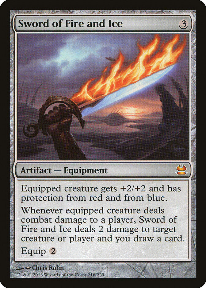 Espada de Fogo e Gelo / Sword of Fire and Ice - Magic: The Gathering - MoxLand