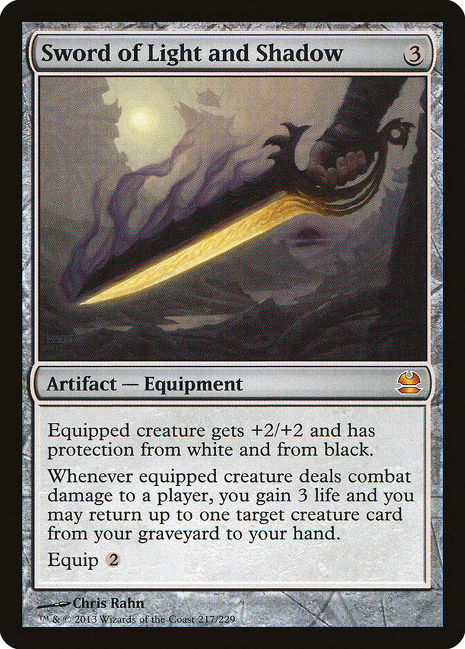Espada de Luz e Sombra / Sword of Light and Shadow - Magic: The Gathering - MoxLand