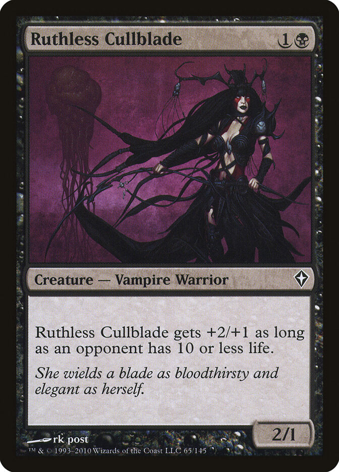 Espadachim do Descarte Implacável / Ruthless Cullblade - Magic: The Gathering - MoxLand