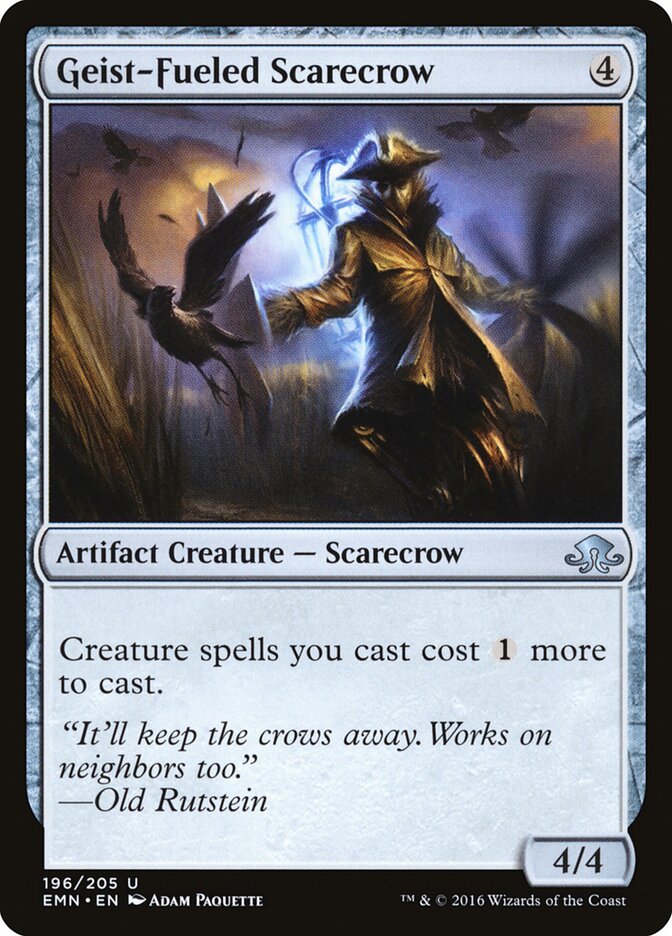 Espantalho Movido a Geist / Geist-Fueled Scarecrow - Magic: The Gathering - MoxLand