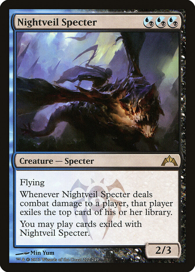 Espectro do Véu da Noite / Nightveil Specter - Magic: The Gathering - MoxLand