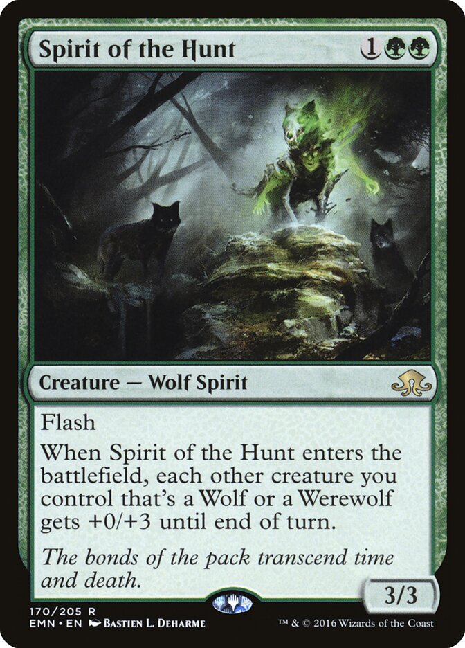 Espírito da Caça / Spirit of the Hunt - Magic: The Gathering - MoxLand
