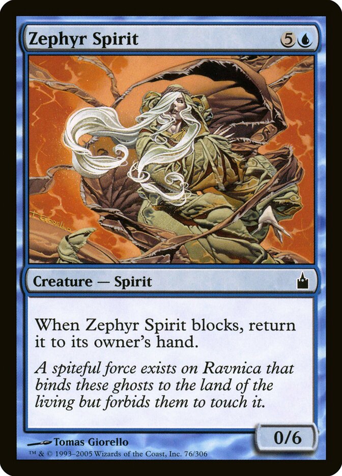 Espírito Zéfiro / Zephyr Spirit - Magic: The Gathering - MoxLand