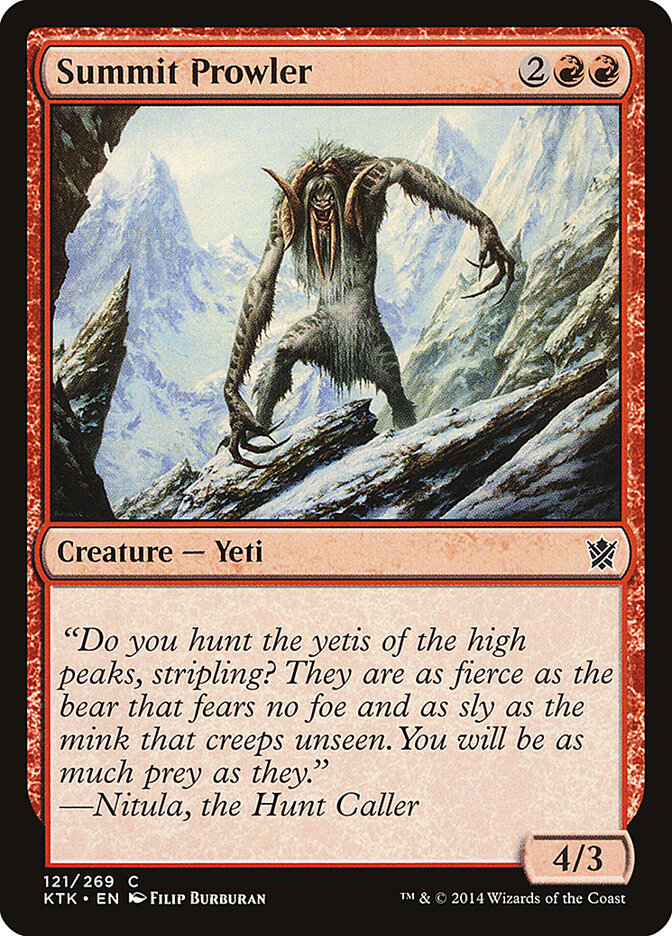 Espreitador do Cume / Summit Prowl