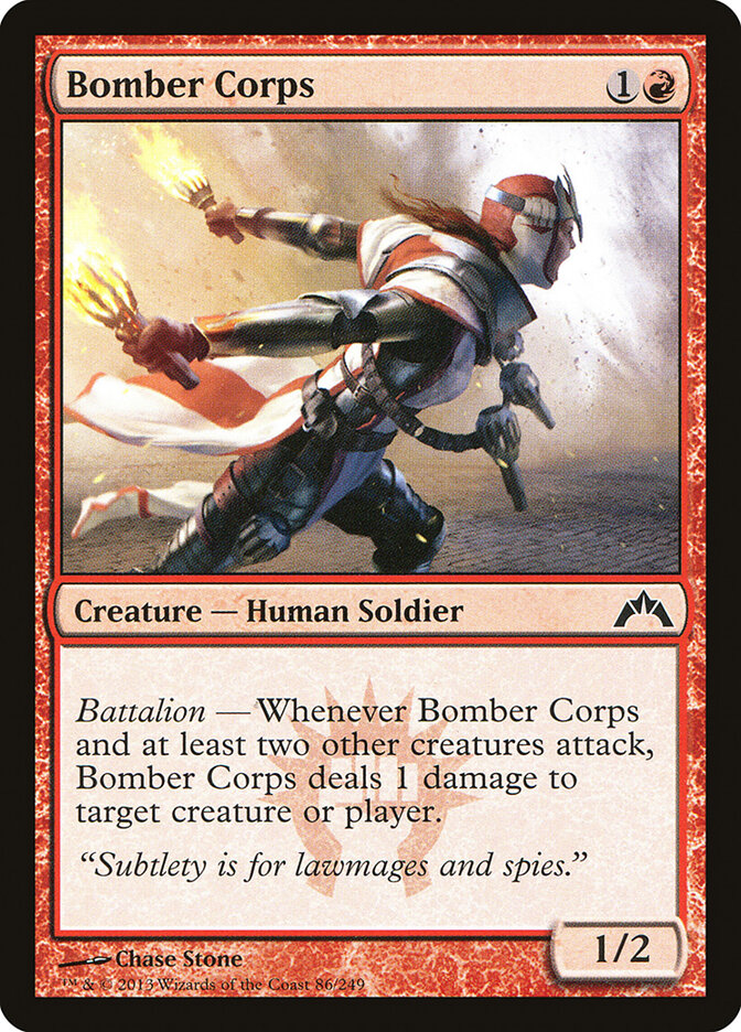 Esquadrão de Bombardeiros / Bomber Corps - Magic: The Gathering - MoxLand