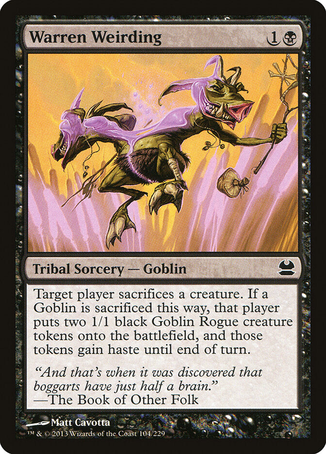 Esquisitice do Vilarejo / Warren Weirding - Magic: The Gathering - MoxLand