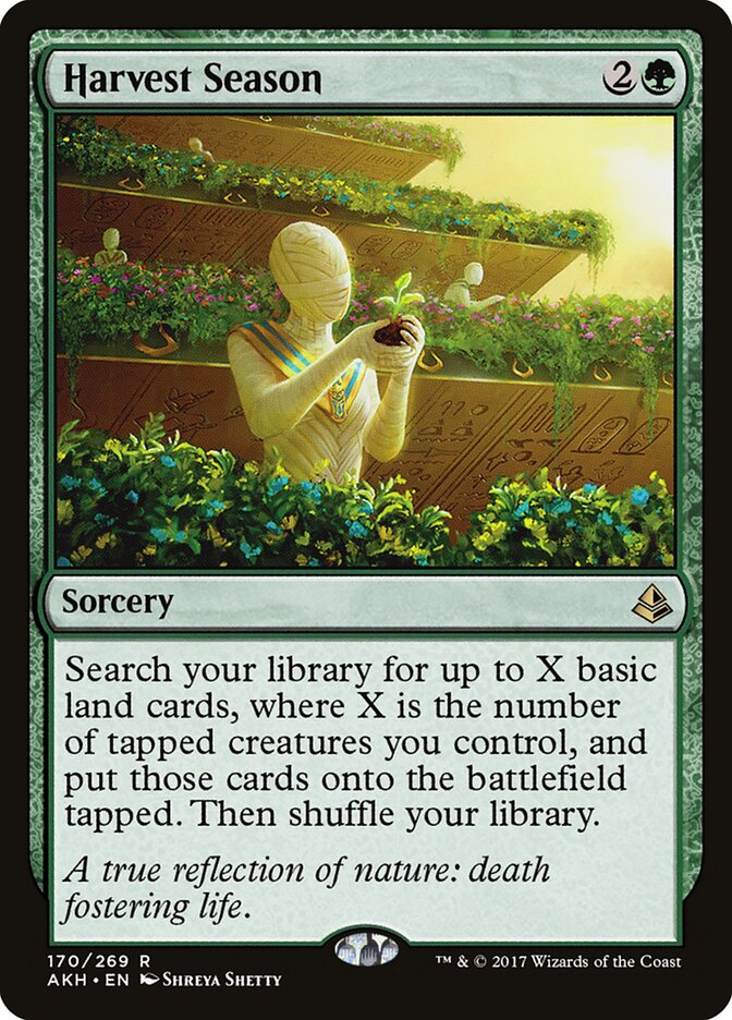 Estação da Colheita / Harvest Season - Magic: The Gathering - MoxLand