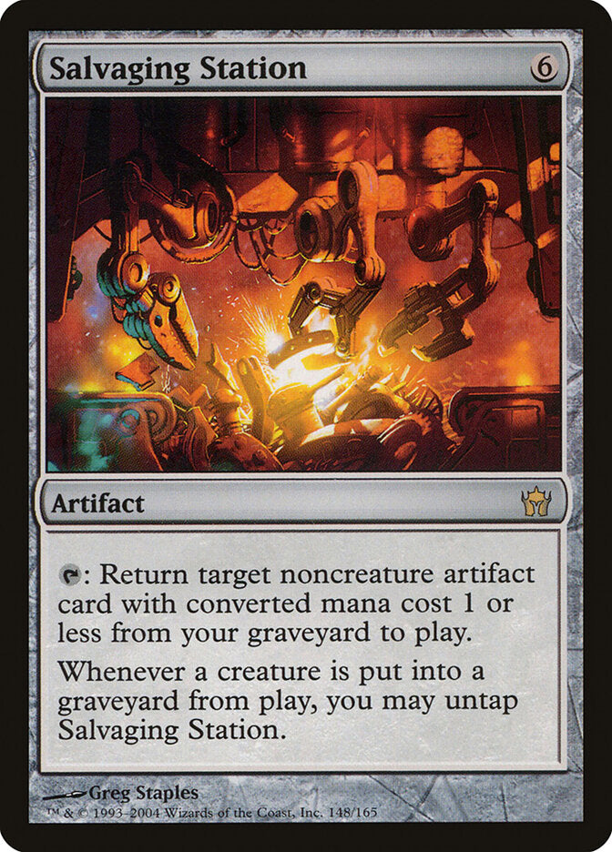 Estação de Salvados / Salvaging Station - Magic: The Gathering - MoxLand