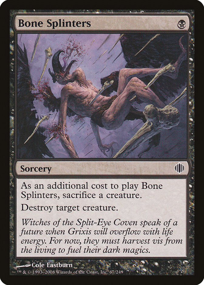 Estacas Ósseas / Bone Splinters - Magic: The Gathering - MoxLand