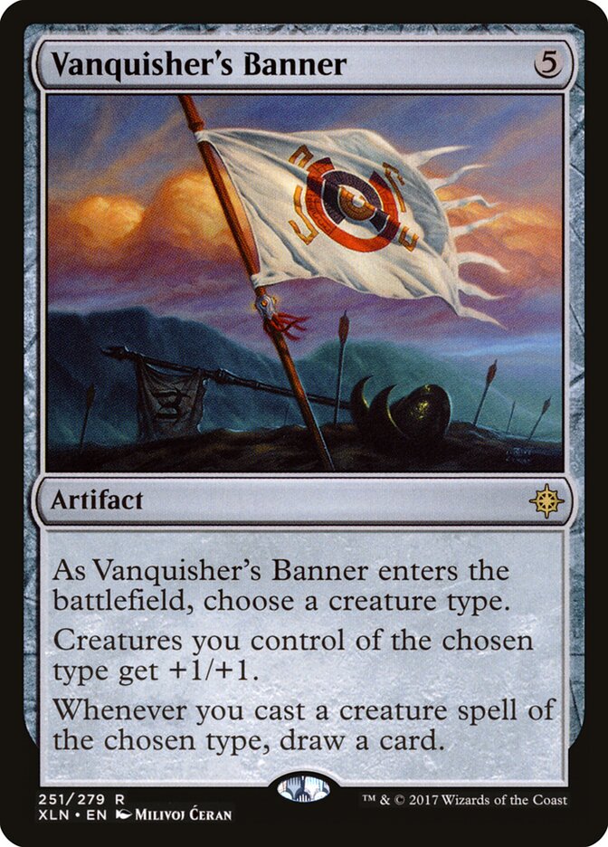 Estandarte do Vitorioso / Vanquisher's Banner - Magic: The Gathering - MoxLand