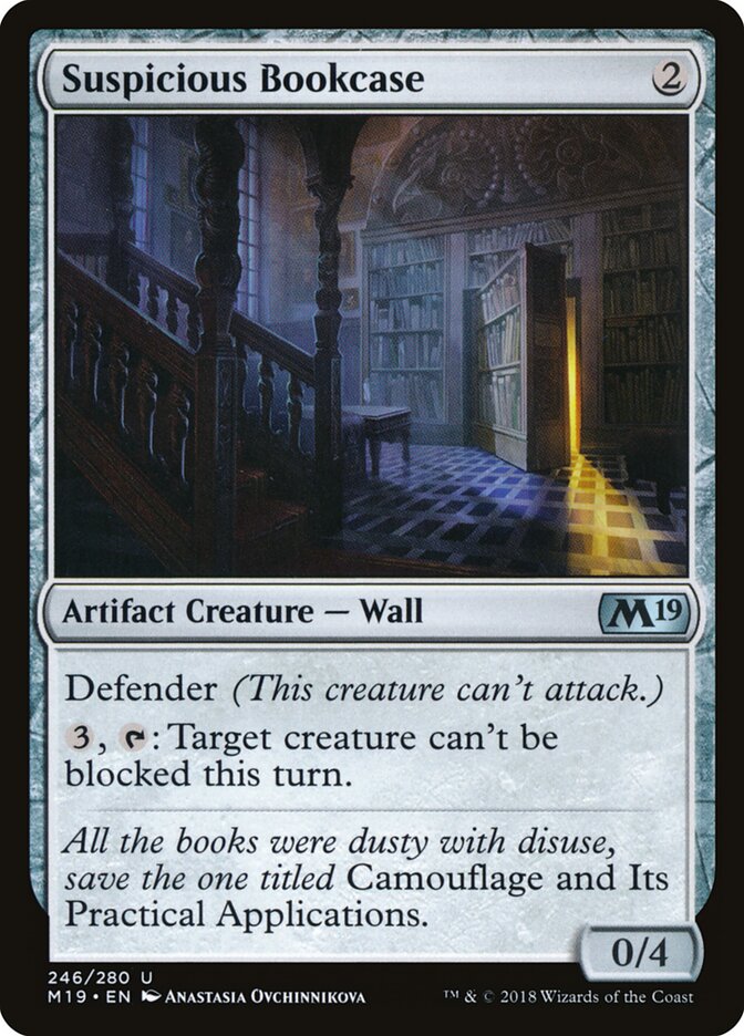 Estante Suspeita / Suspicious Bookcase - Magic: The Gathering - MoxLand