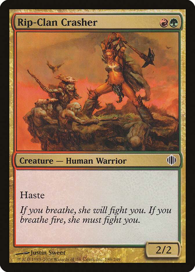 Estilhaçadora do Clã do Corte / Rip-Clan Crasher - Magic: The Gathering - MoxLand