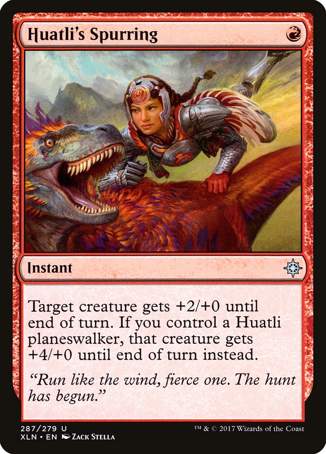 Estímulo de Huatli / Huatli's Spurring - Magic: The Gathering - MoxLand