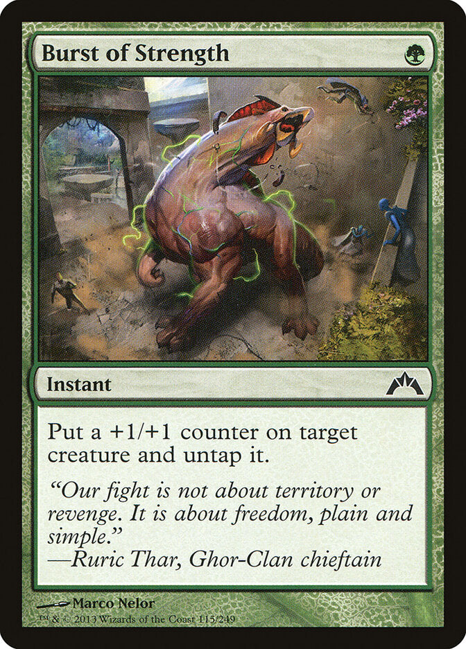 Estouro de Força / Burst of Strength - Magic: The Gathering - MoxLand