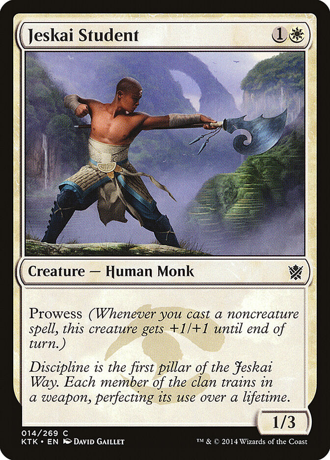 Estudante Jeskai / Jeskai Student