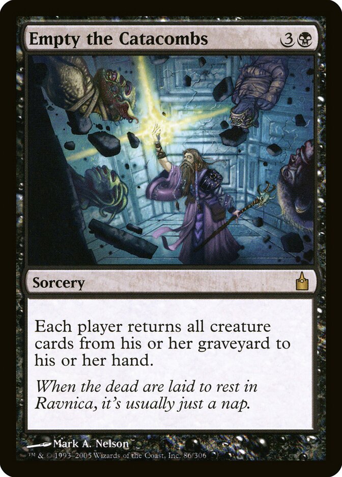 Esvaziar Catacumbas / Empty the Catacombs - Magic: The Gathering - MoxLand