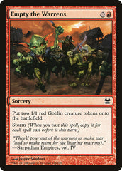 Esvaziar os Viveiros / Empty the Warrens - Magic: The Gathering - MoxLand