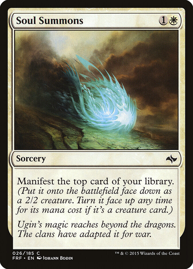 Evocação das Almas / Soul Summons - Magic: The Gathering - MoxLand
