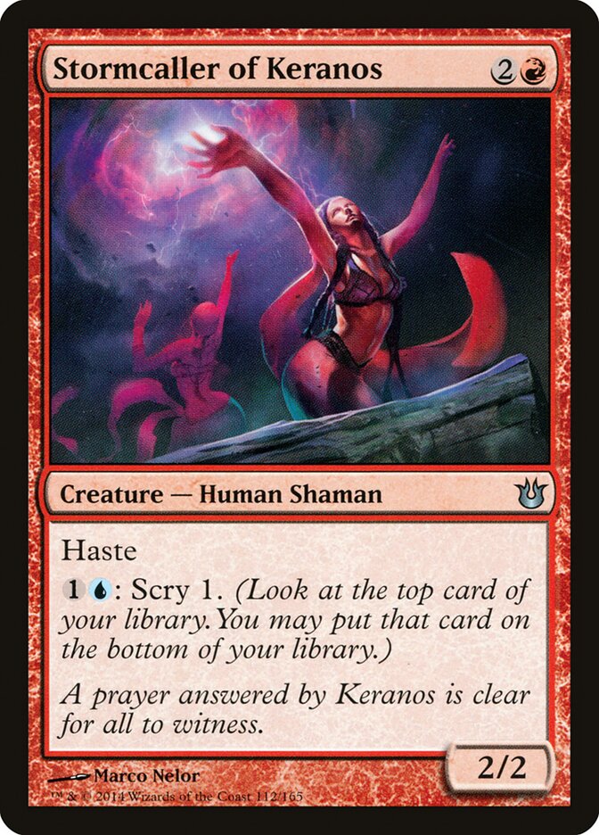 Evocador de Tempestades de Queranos / Stormcaller of Keranos - Magic: The Gathering - MoxLand