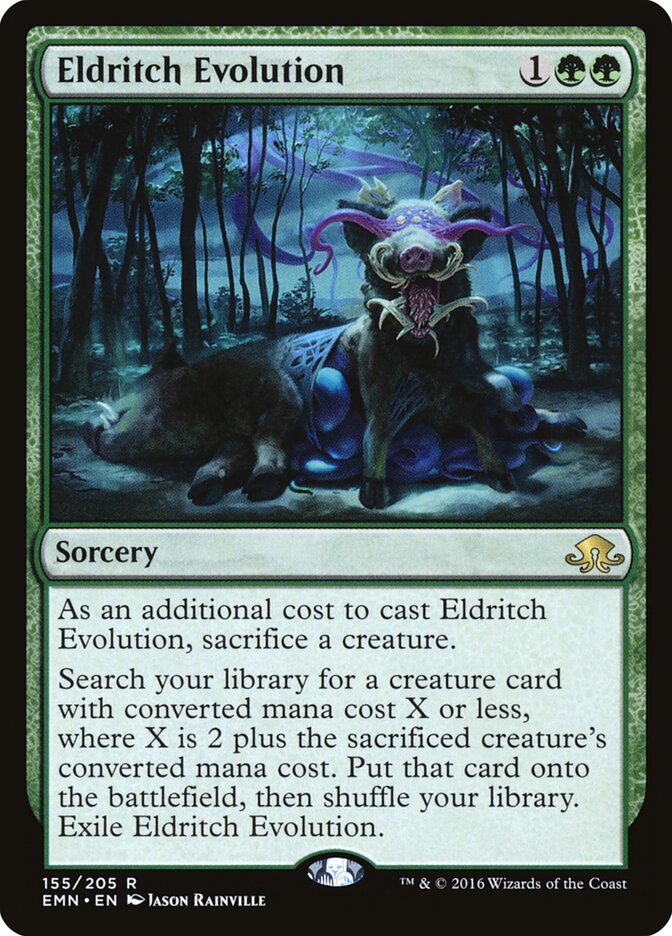 Evolução Arcana / Eldritch Evolution - Magic: The Gathering - MoxLand