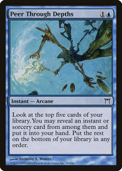 Examinar as Profundezas / Peer Through Depths - Magic: The Gathering - MoxLand