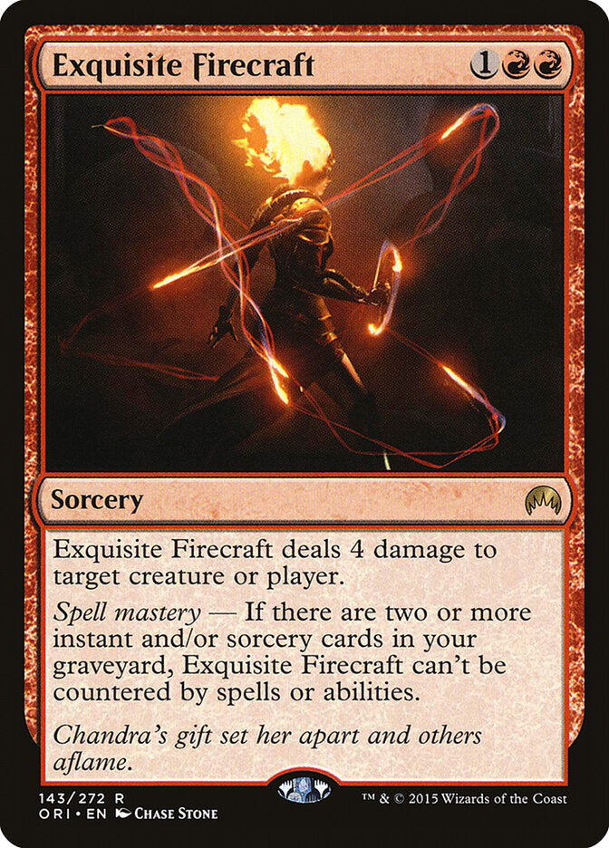 Excelência em Pirotecnia / Exquisite Firecraft - Magic: The Gathering - MoxLand